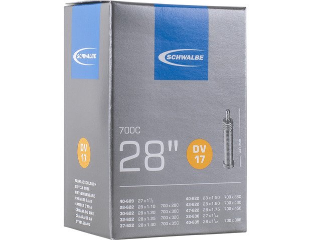 Binnenband - Schwalbe DV17 (28x1 5/8-1.75) 40mm