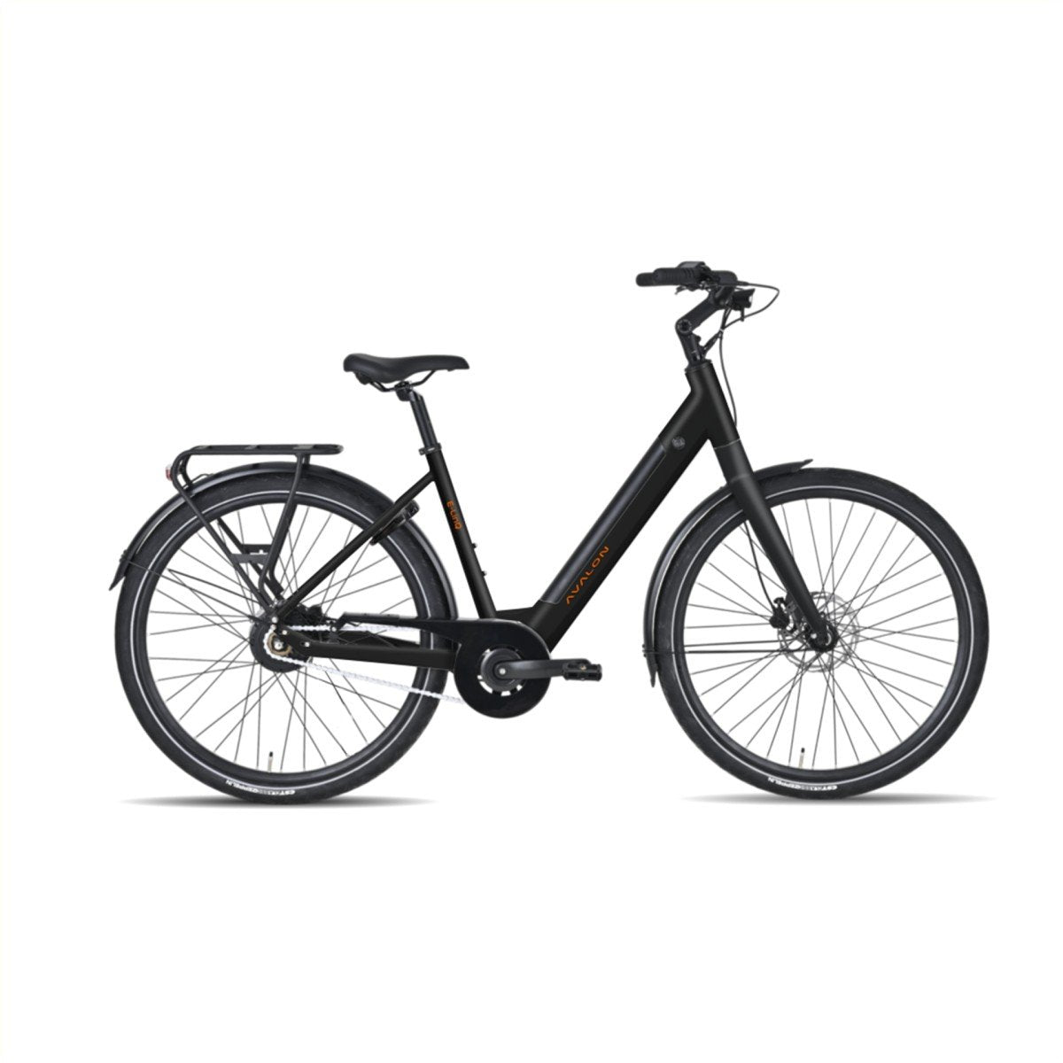 AVALON E-LINQ Dames 50cm matzwart 14Ah accu 2026