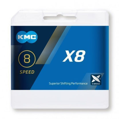 Ketting - KMC X8 zilver