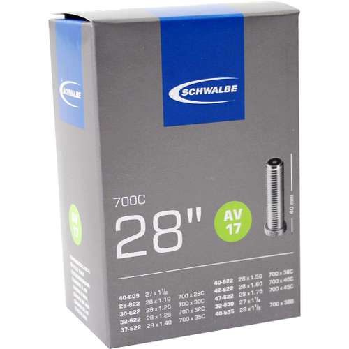 Binnenband - Schwalbe AV17 (28x1 5/8x1 3/8) 40mm
