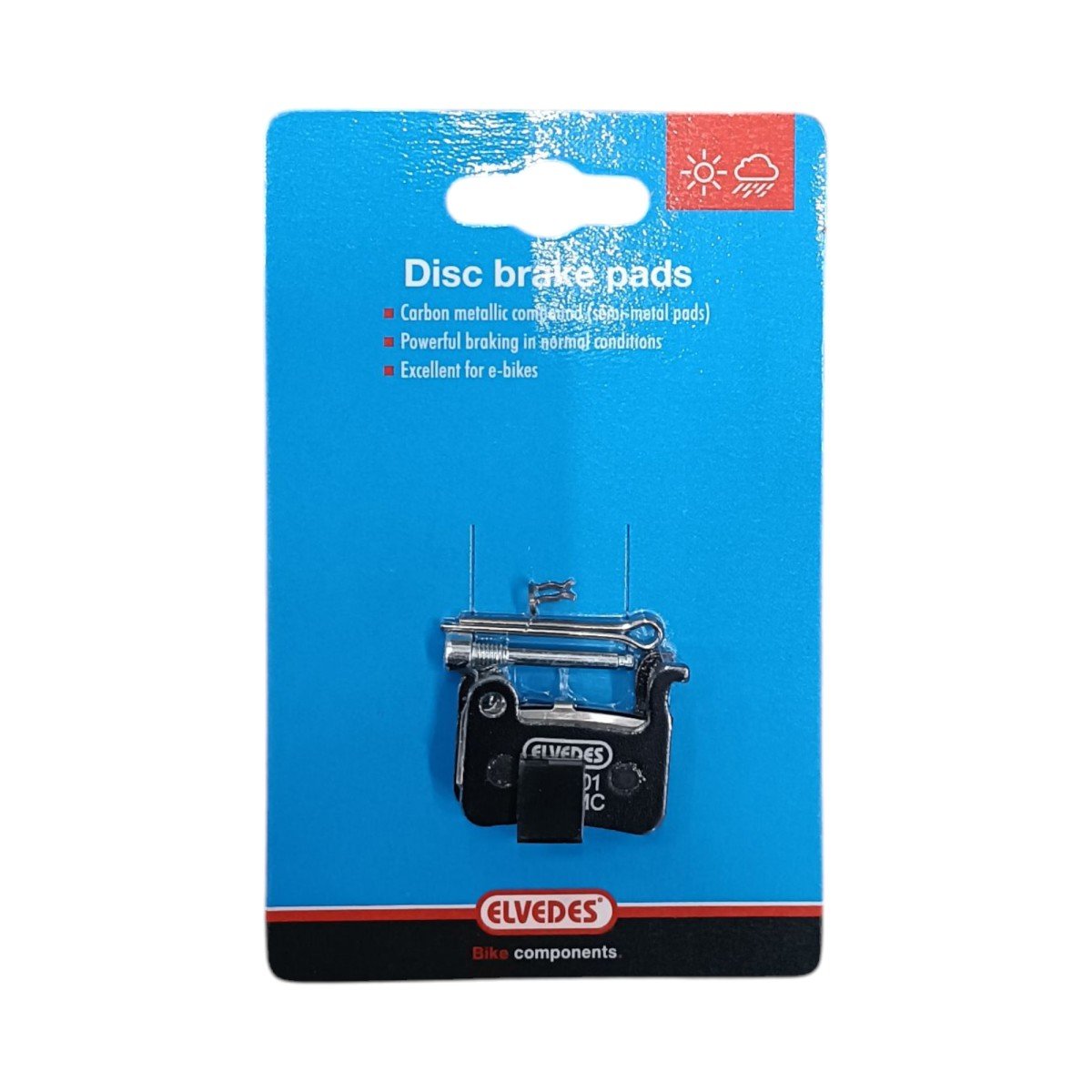QB0407A Remblok schijfrem E-Bike