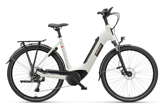 BATAVUS Altura E-Go Power Sport V LAGEINSTAP Lichtgrijs Mat 56cm 2025