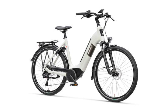 BATAVUS Altura E-Go Power Sport V LAGEINSTAP Lichtgrijs Mat 56cm 2025