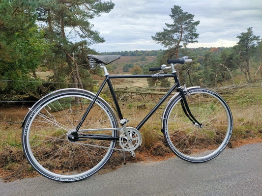 Johnny Loco Touring Cruisser Charlie Heren Zwart 57cm