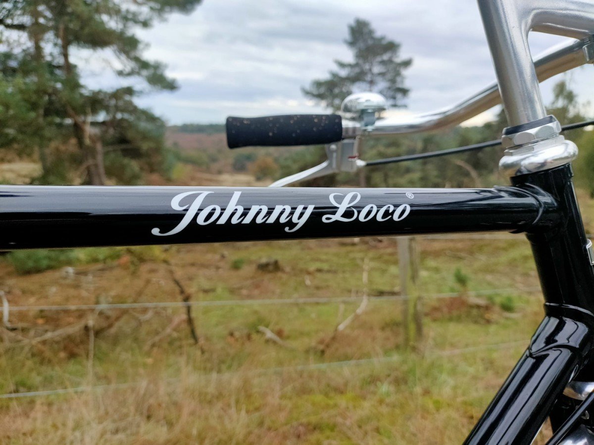 Johnny Loco Touring Cruisser Charlie Heren Zwart 57cm