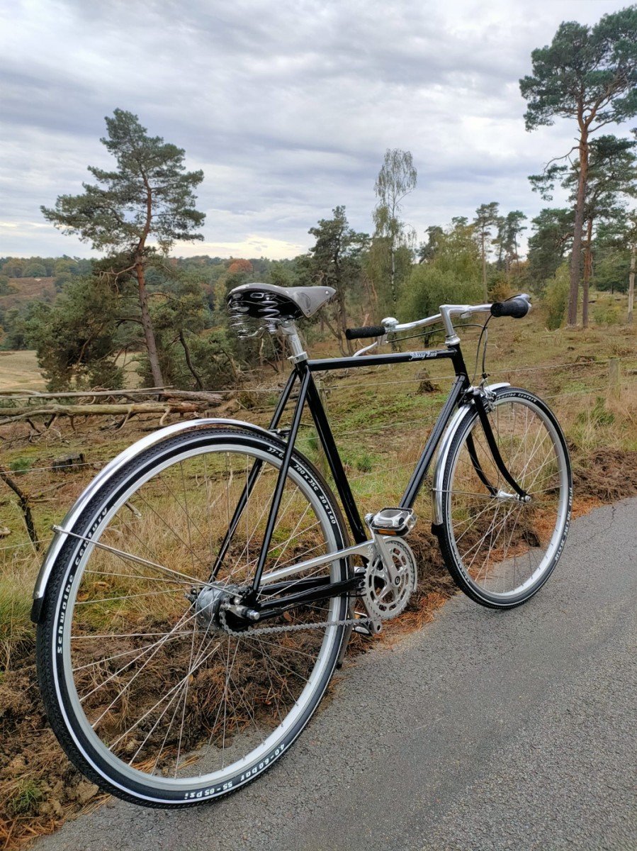 Johnny Loco Touring Cruisser Charlie Heren Zwart 57cm