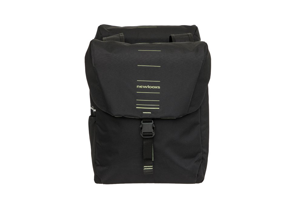 New Looxs dubbele tas Vigo 40l polyester zwart/groen