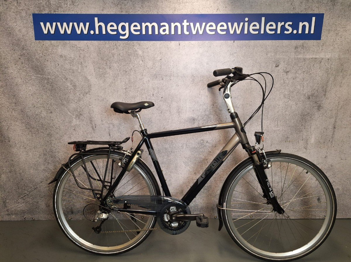 Gazelle Arroyo Xtra Heren Grijs 57cm
