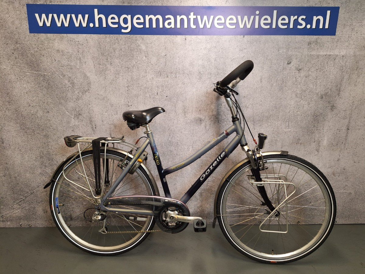 Gazelle Medeo Dames Grijs 54cm