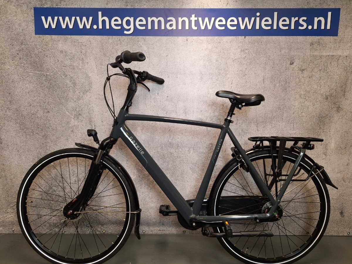 Gazelle Orange C7+ Heren Antraciet 61cm
