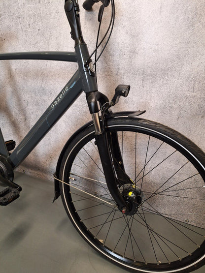 Gazelle Orange C7+ Heren Antraciet 61cm
