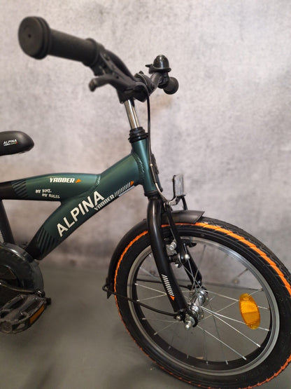 Alpina Yabber 16'' Jongens Pine Green Matt - Vivid Black Matt 25cm 2023