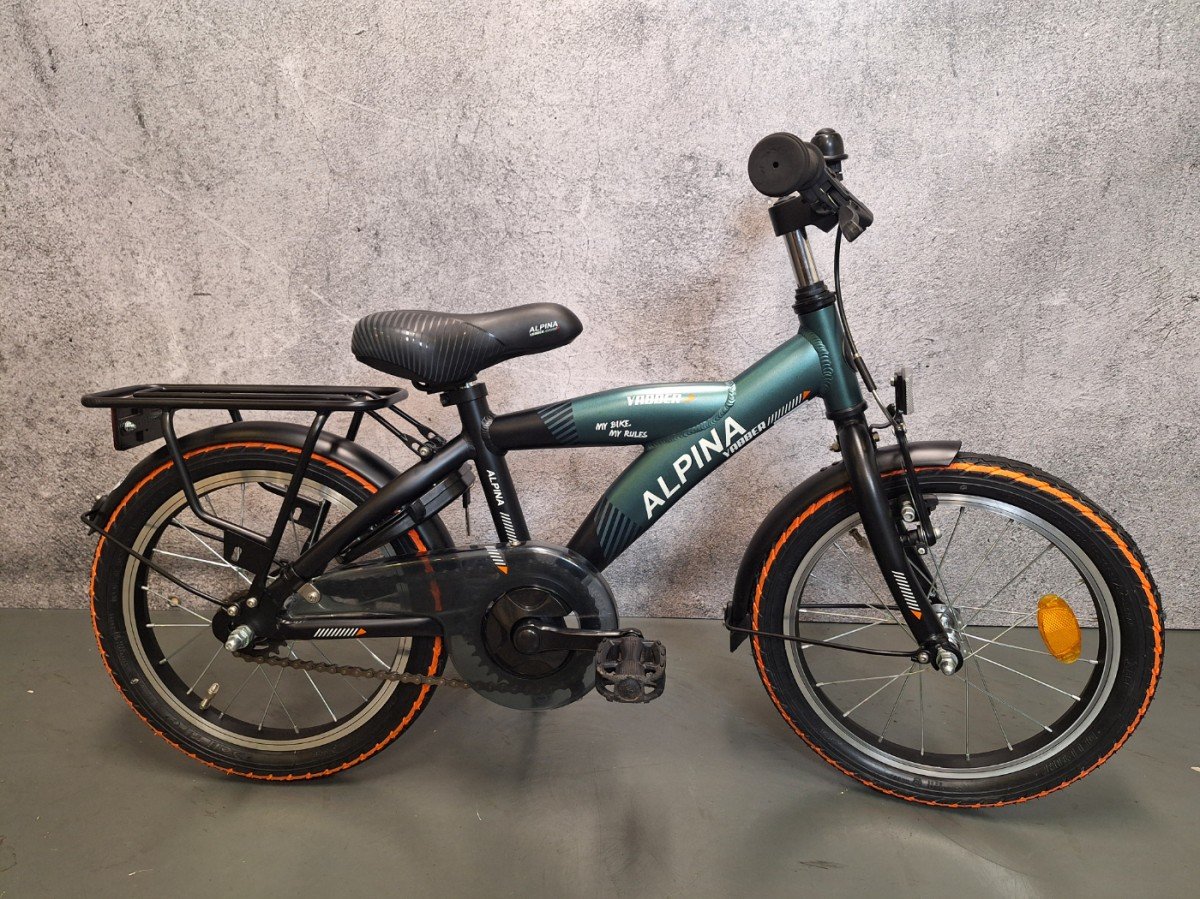 Alpina Yabber 16'' Jongens Pine Green Matt - Vivid Black Matt 25cm 2023